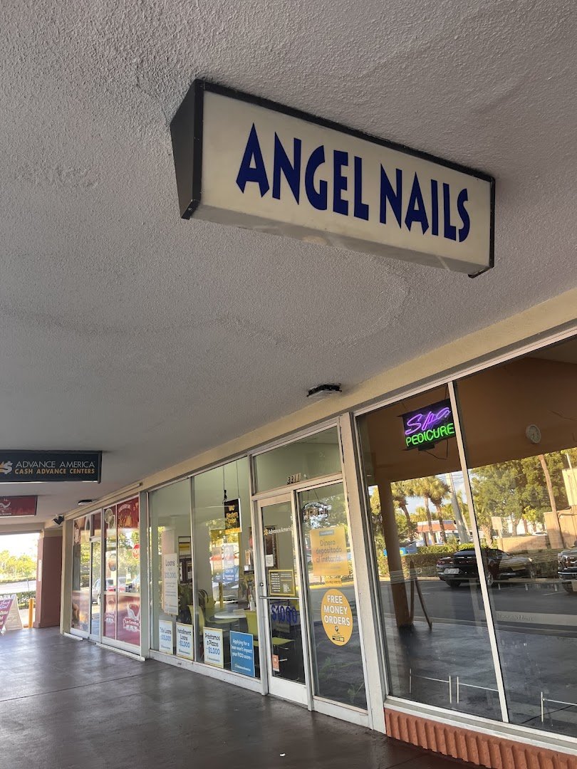 Clean counters and nail tools in a salon